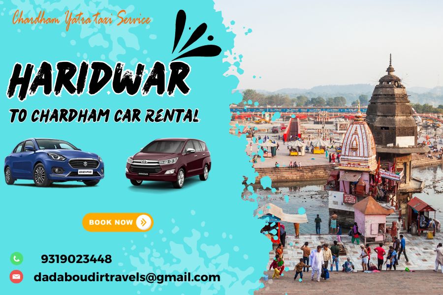 Haridwar to Chardham Car Rental